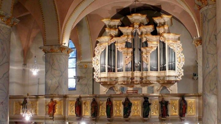 Die Orgel der Wendener Pfarrkirche.