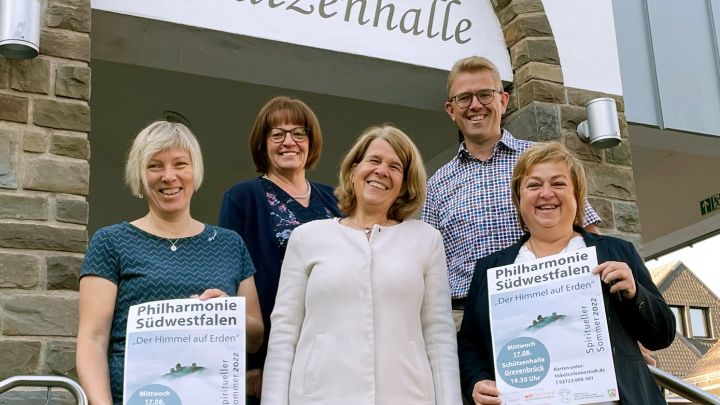 Die Veranstalter und Sponsoren: Simone Dröge (Stadtmarketing, von links), Karin Seidenstücker...