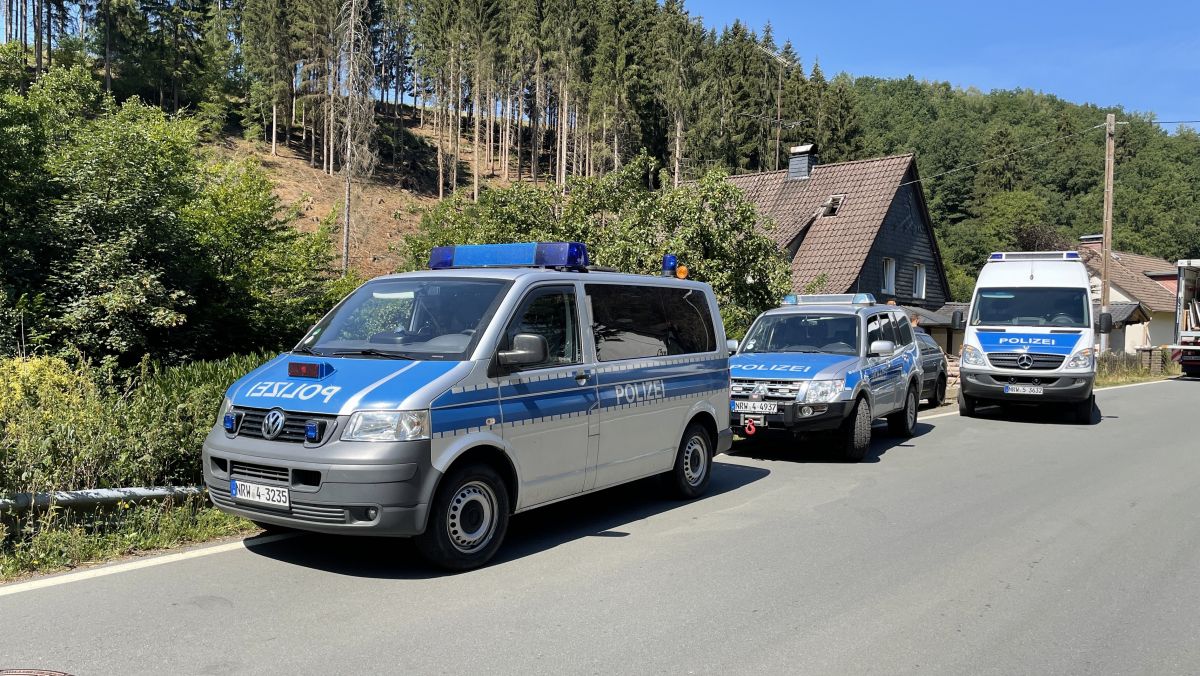 In Attendorn-Weschede gab es am Mittwoch, 10. August, einen größeren Polizeieinsatz. von privat
