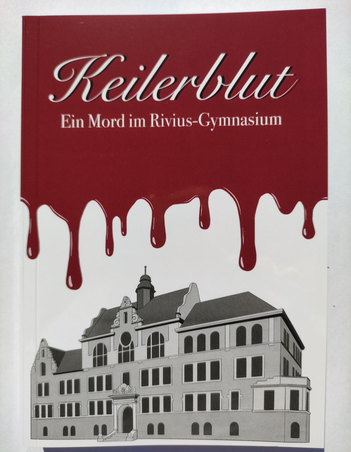 Das Buchcover des Rivius-Krimis. von privat