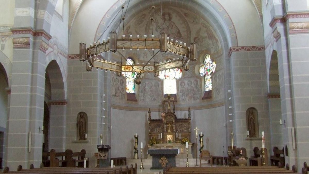 Die Heggner Pfarrkirche. von privat