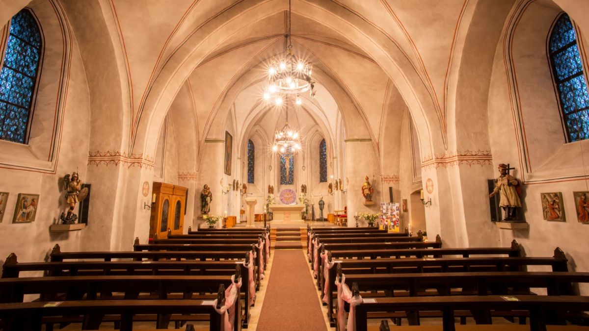 Die Kirche St. Dionysius Rahrbach. von Klaus-Peter Kappest