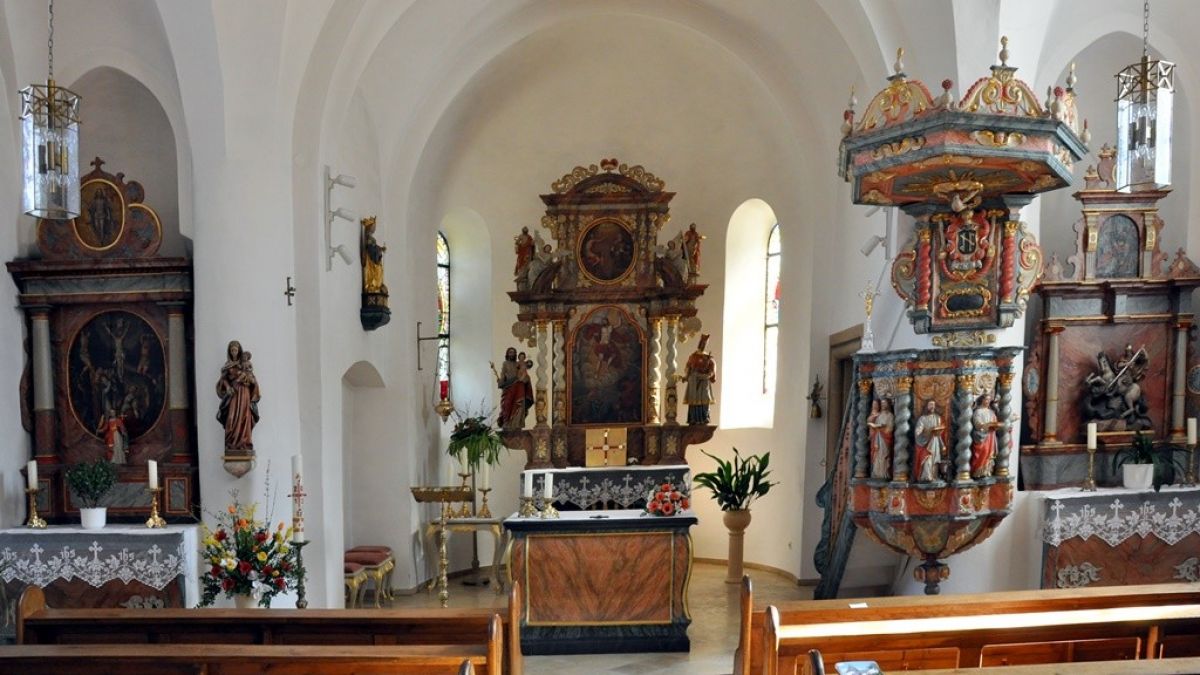 Die Pfarrkirche Schliprüthen. von privat
