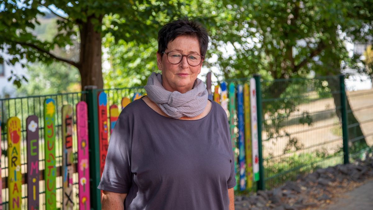 Angelika Krahl, Leiterin des Kindergartens Rappelkiste in Würdinghausen von Tine Schmidt