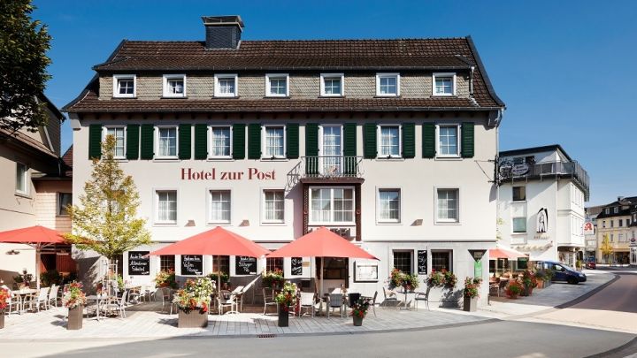Das Hotel zur Post liegt im Herzen der Attendorner Altstadt