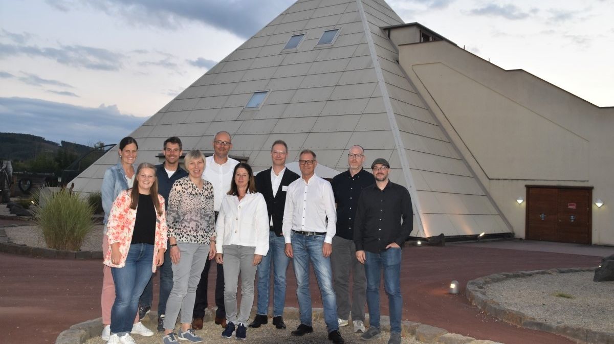 Der Vorstand des Stadtmarketingvereins Lennestadt blickt optimistisch in die Zukunft. von Nicole Voss