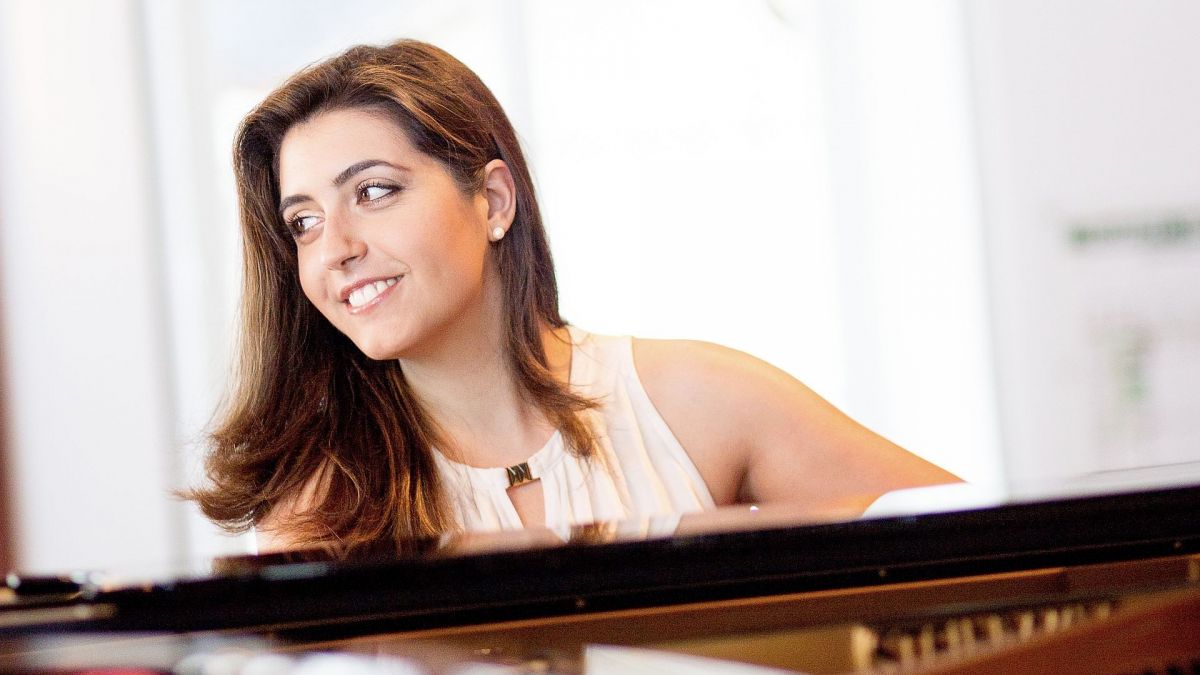 Die deutsch-italienische Pianistin Sophie Pacini gastiert in Olpe. von Susanne Krauss