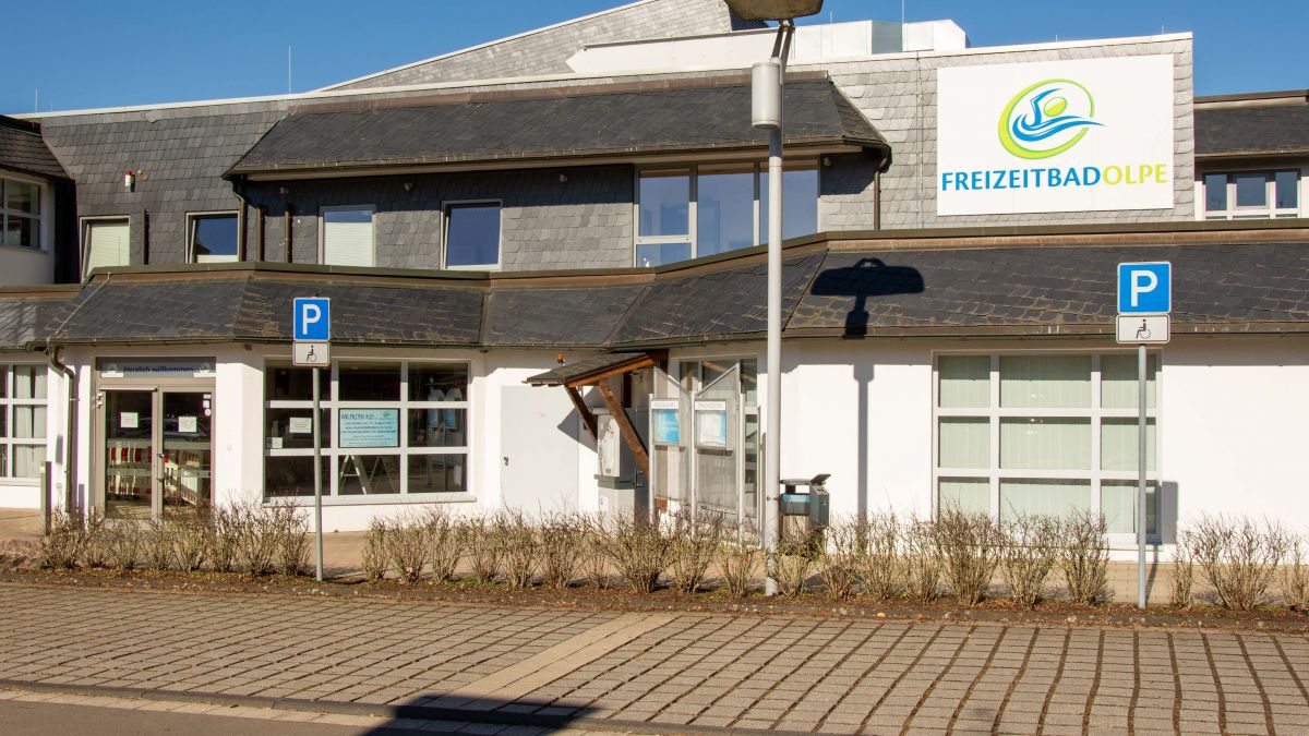 Das Freizeitbad in Olpe. von Nils Dinkel