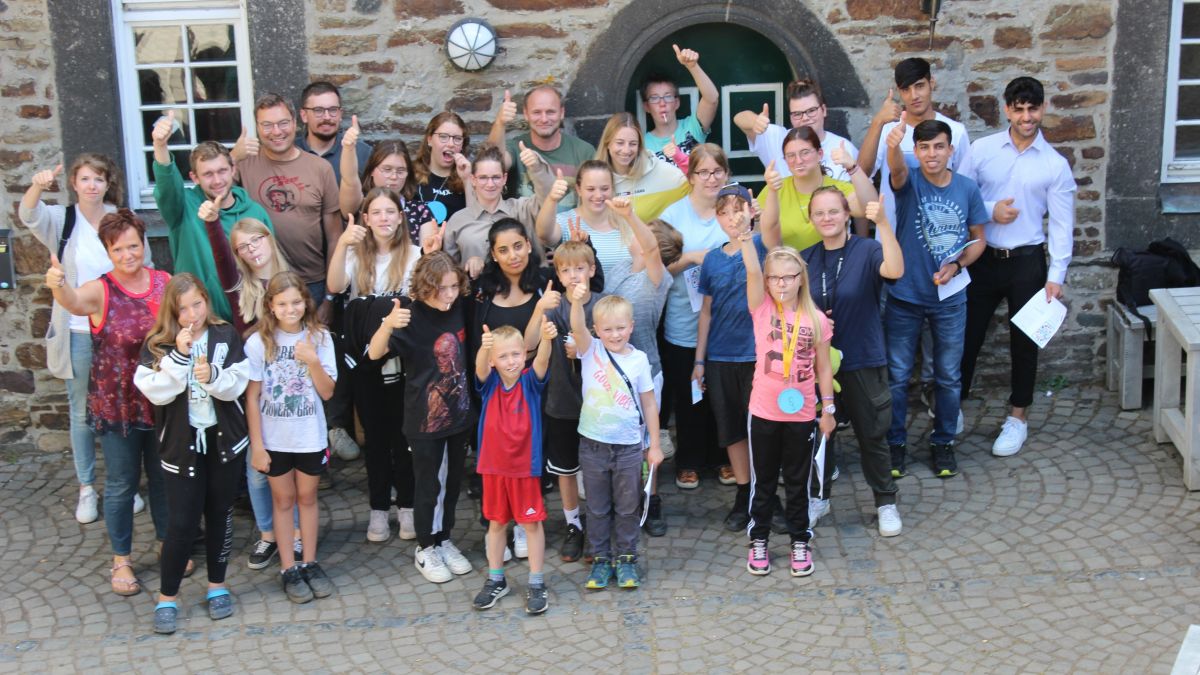Viel Spaß und Lerneffekte gab es für die Kinder, Jugendlichen und Mitarbeiter des Josefshauses beim Wochenendausflug nach Freusberg. von privat