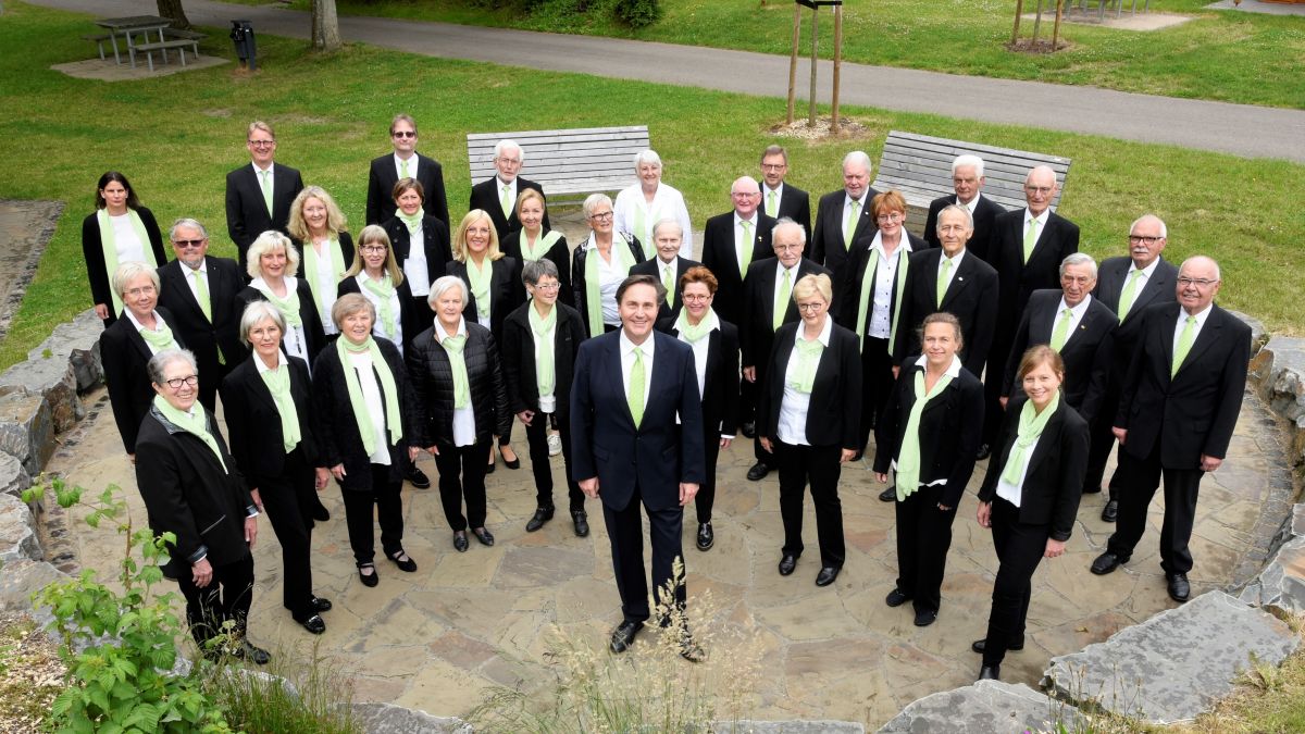Der Gesangverein „Westfalia“ Rhode lädt zum Konzert ein. von privat