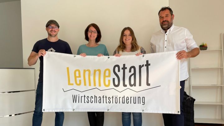 von links: Kai Haase (lenne.Tech und ProjektLaden), Dr. Inga Haase (lenne.Tech und ProjektLaden),...