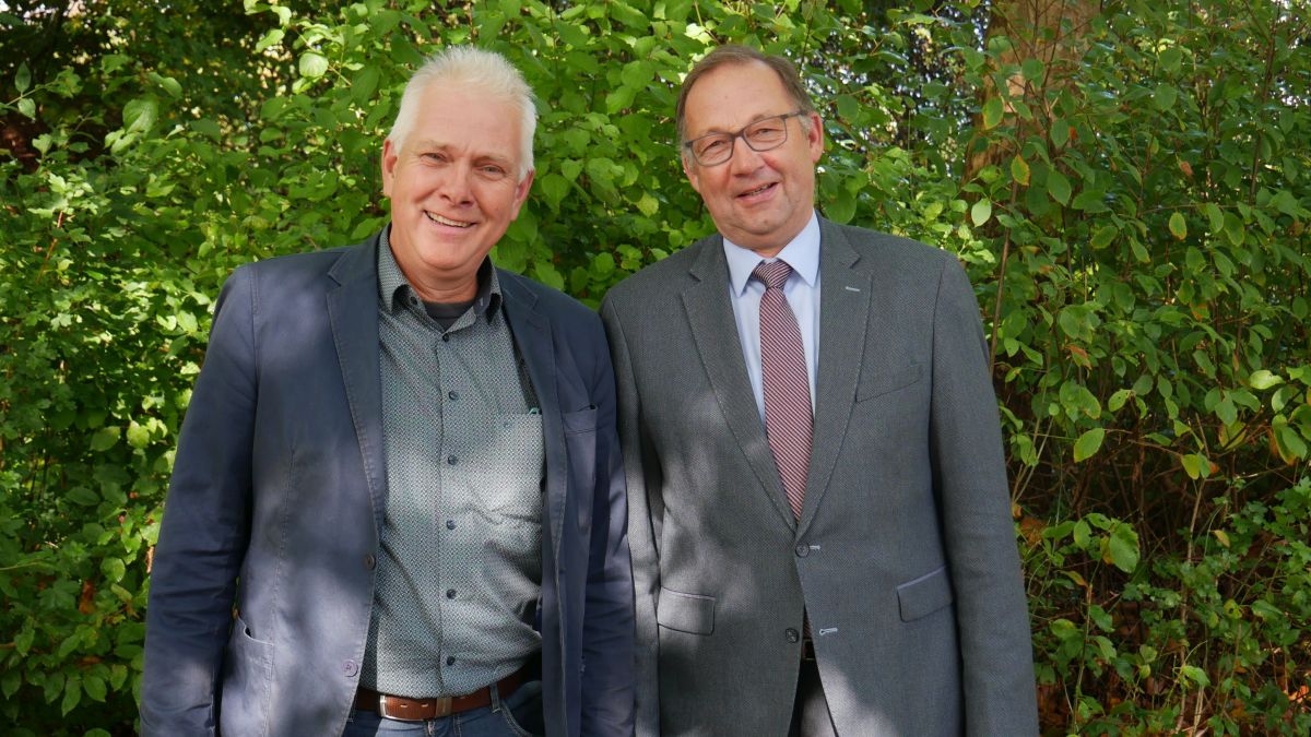 Michael Richard aus Lennestadt (links) und Hans-Heinrich Wortmann aus Kamen. von privat