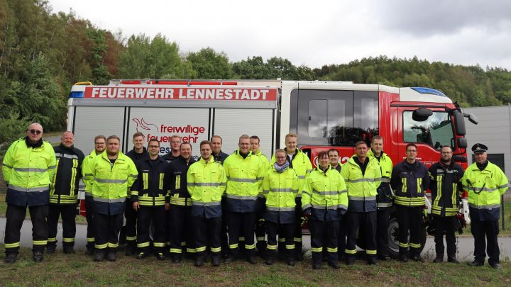 14 neue Maschinisten bei der Feuerwehr Lennestadt
