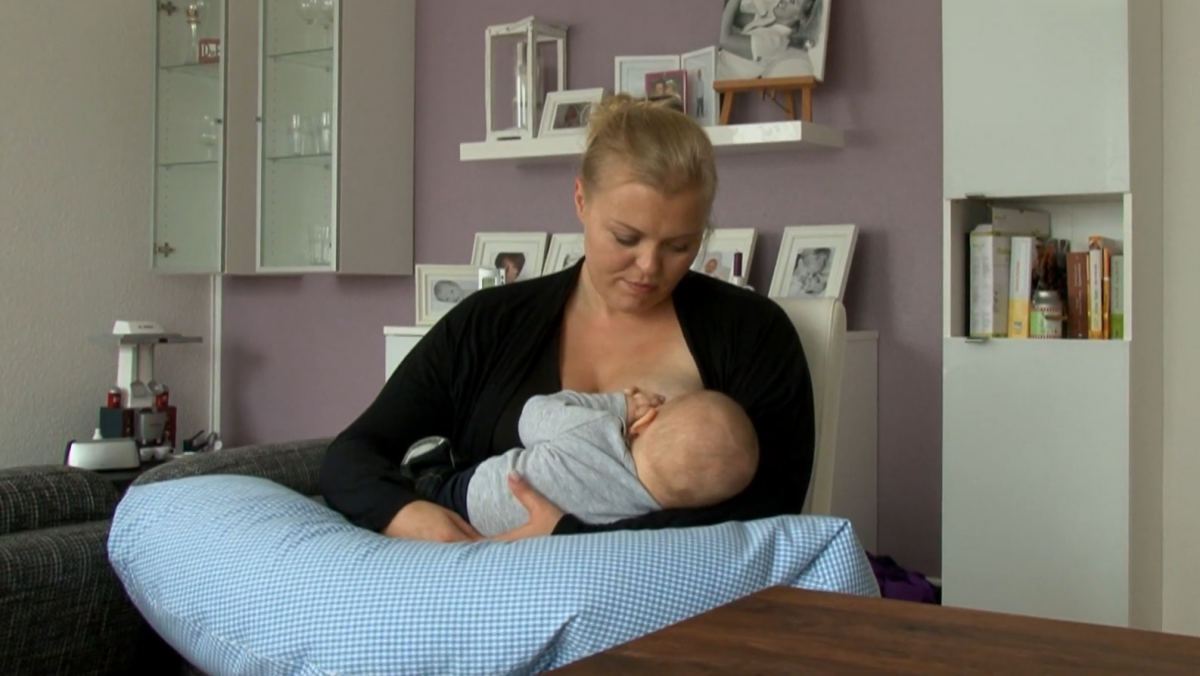Szene aus dem Film „Trotz Baby depressiv“. von Medienprojekt Wuppertal