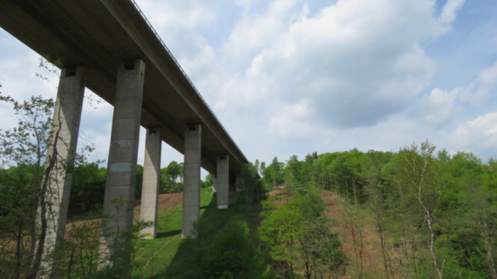 Die Talbrücke Büschergrund soll neu gebaut werden.