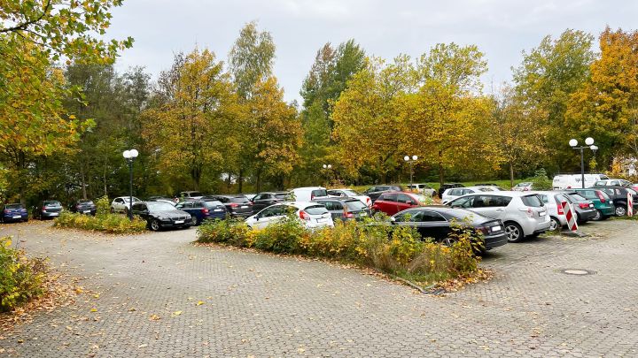 Der Parkplatz Breite Wiese in Drolshagen wird gesperrt.