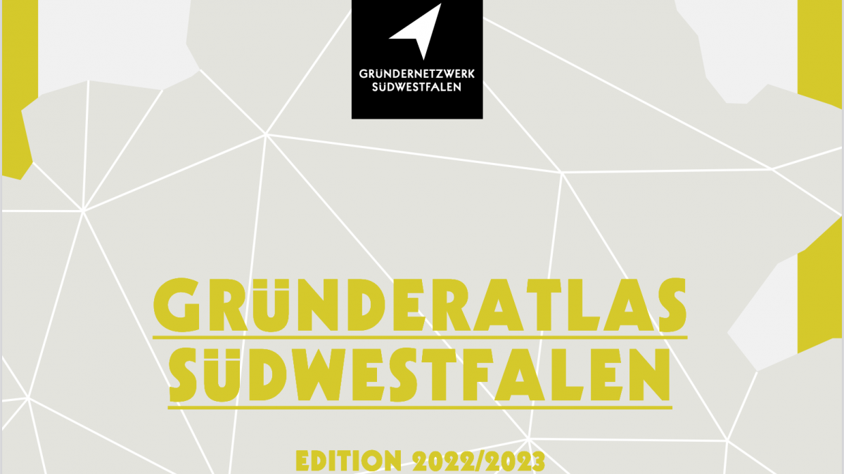Die neue Ausgabe des GründerAtlas' Südwestfalen ist erschienen. von Screenshot GründerAtlas