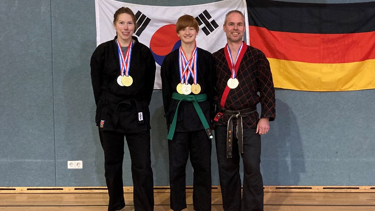 Carolin Leidigkeit, Felix Maiworm und Simon Pfeifer (von links). von privat