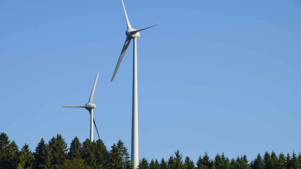 Windkraft Symbol Windrad