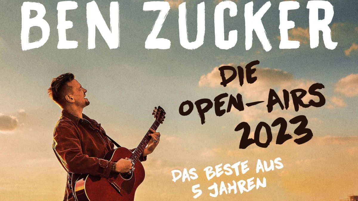 Ben Zucker ist der erste Künstler, den das Elspe Festival für den Indian Summer 2023 bekannt gegeben hat. Der Vorverkauf für sein Konzert startet am Freitag, 2. Dezember. von privat
