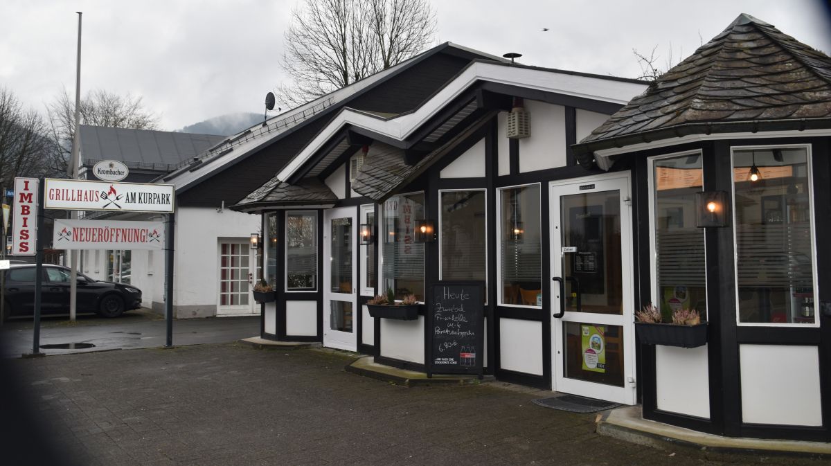 Das Grillhaus am Kurpark ist nach umfassender Renovierung seit einiger Zeit wieder geöffnet. von Nicole Voss