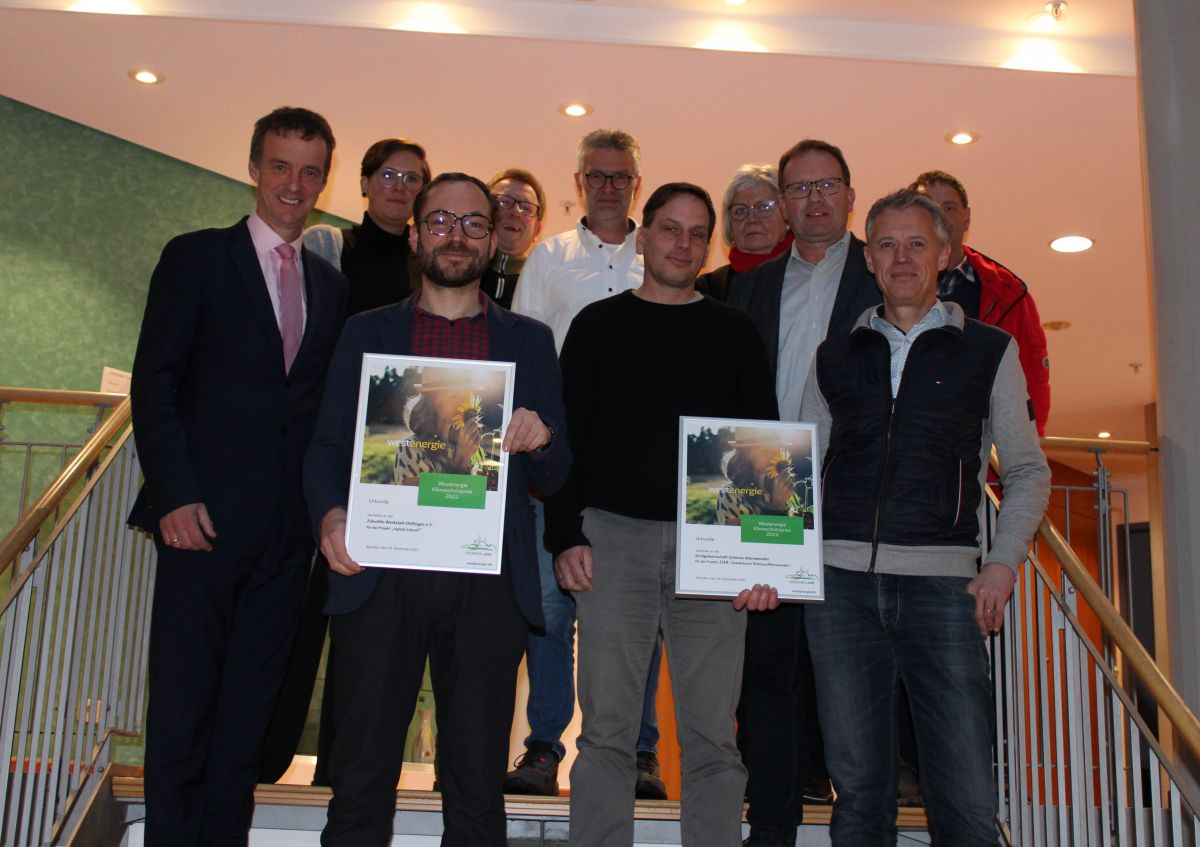 Zwei Projekte aus Schönau-Altenwenden und Ottfingen wurden mit dem Klimaschutzpreis der Gemeinde Wenden ausgezeichnet. von Lorena Klein