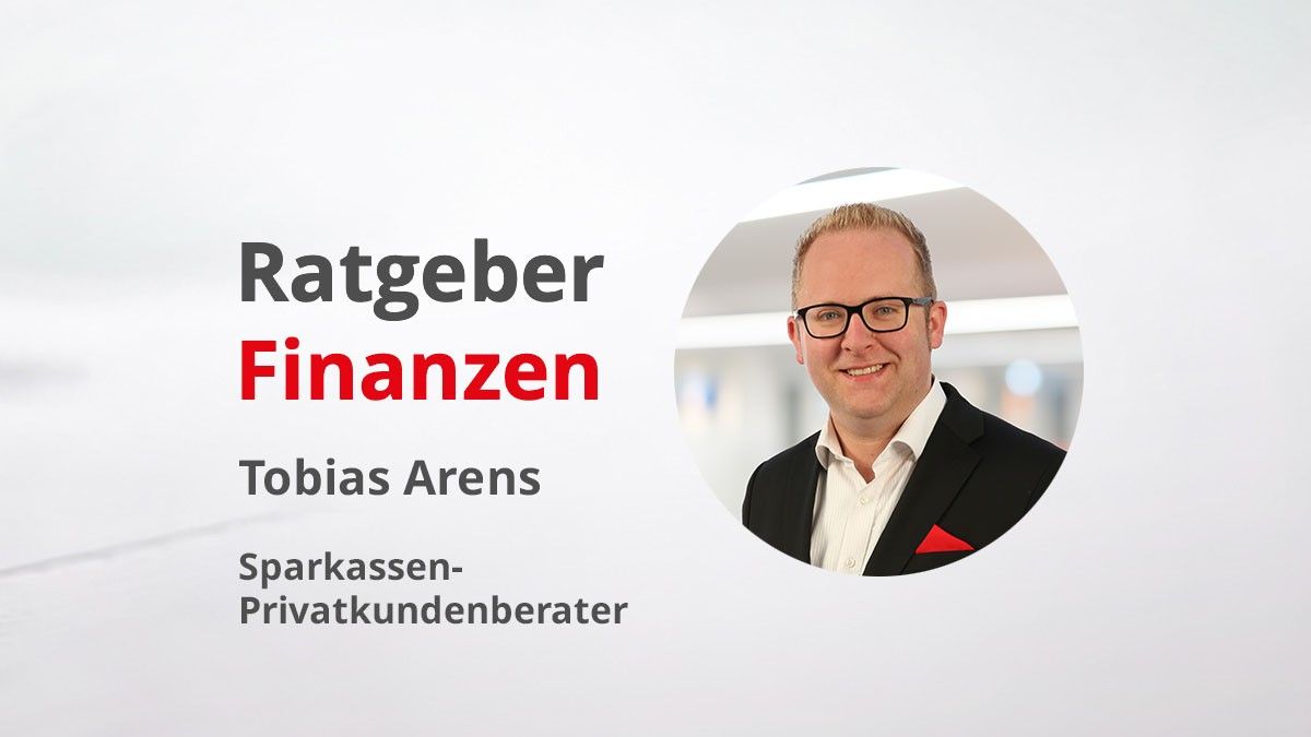 Tobias Arens, Privatkundenberater in der Geschäftsstelle Olpe. von LP