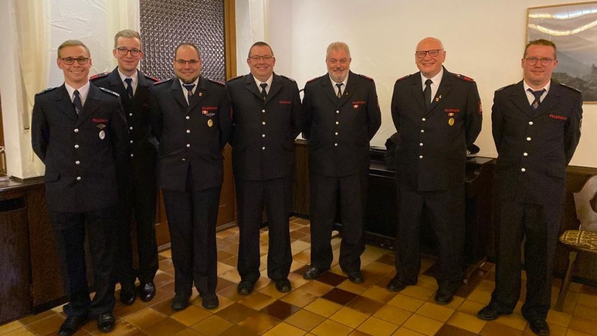 Die Einheit Hillmicke der Freiwilligen Feuerwehr Wenden ließ jetzt auf ihrer Mitgliederversammlung das Jahr Revue passieren. von privat