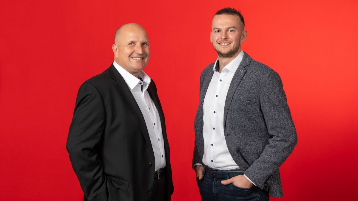 Inhaber von Leibe GmbH & Co.KG Dirk Leibe und Lukas Schulte-Rosier von privat