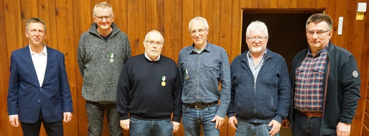 Auch Jubilarehrungen fanden statt. von privat