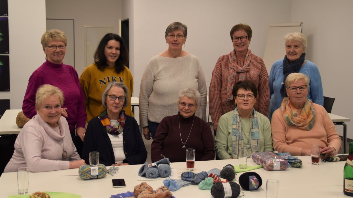 Eine lustige und fleißige Truppe: Die Wollmäuse aus Finnentrop. von Nicole Voss