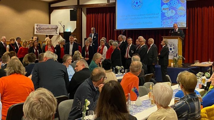 Die Spielvereinigung Oberveischede feierte ihr 75-jähriges Jubiläum.