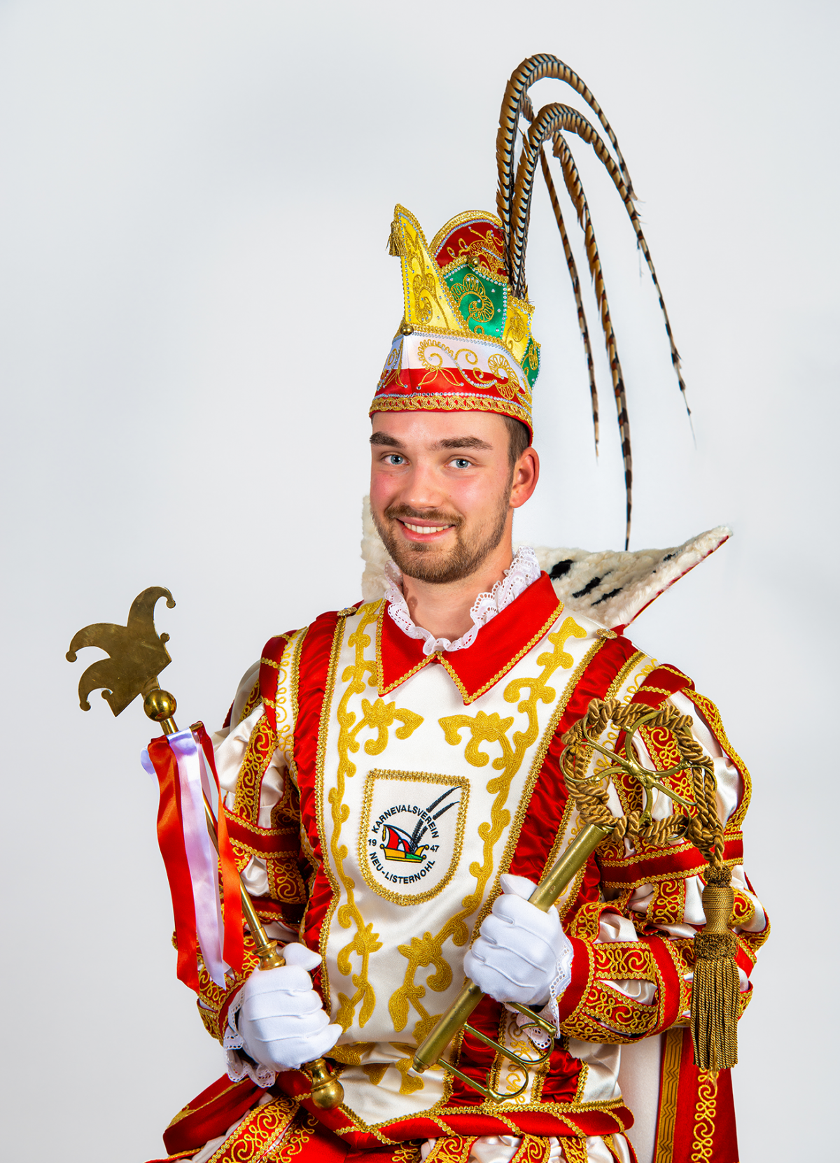 Der amtierende Prinz Jannick I. Rüsche. von privat