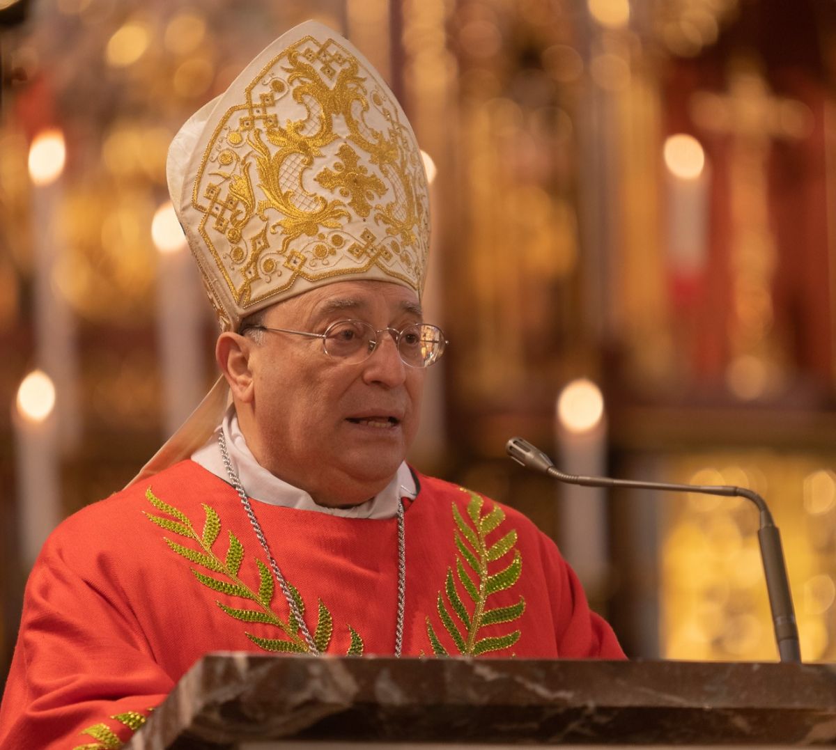 Bischof Giuseppe Marciante, Bischof von Cafalu aus Sizilien. von privat