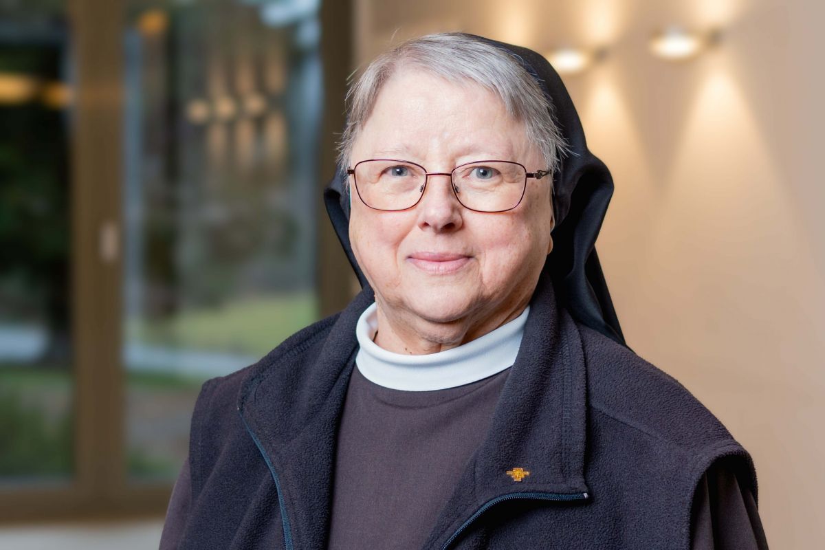 Schwester Magdalena Krol ist Generaloberin der Olper Franziskanerinnen. von GFO / Jens Dittmann