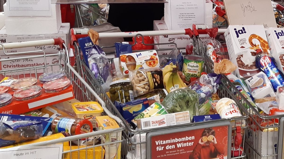 Symbolfoto Warenkorb von privat