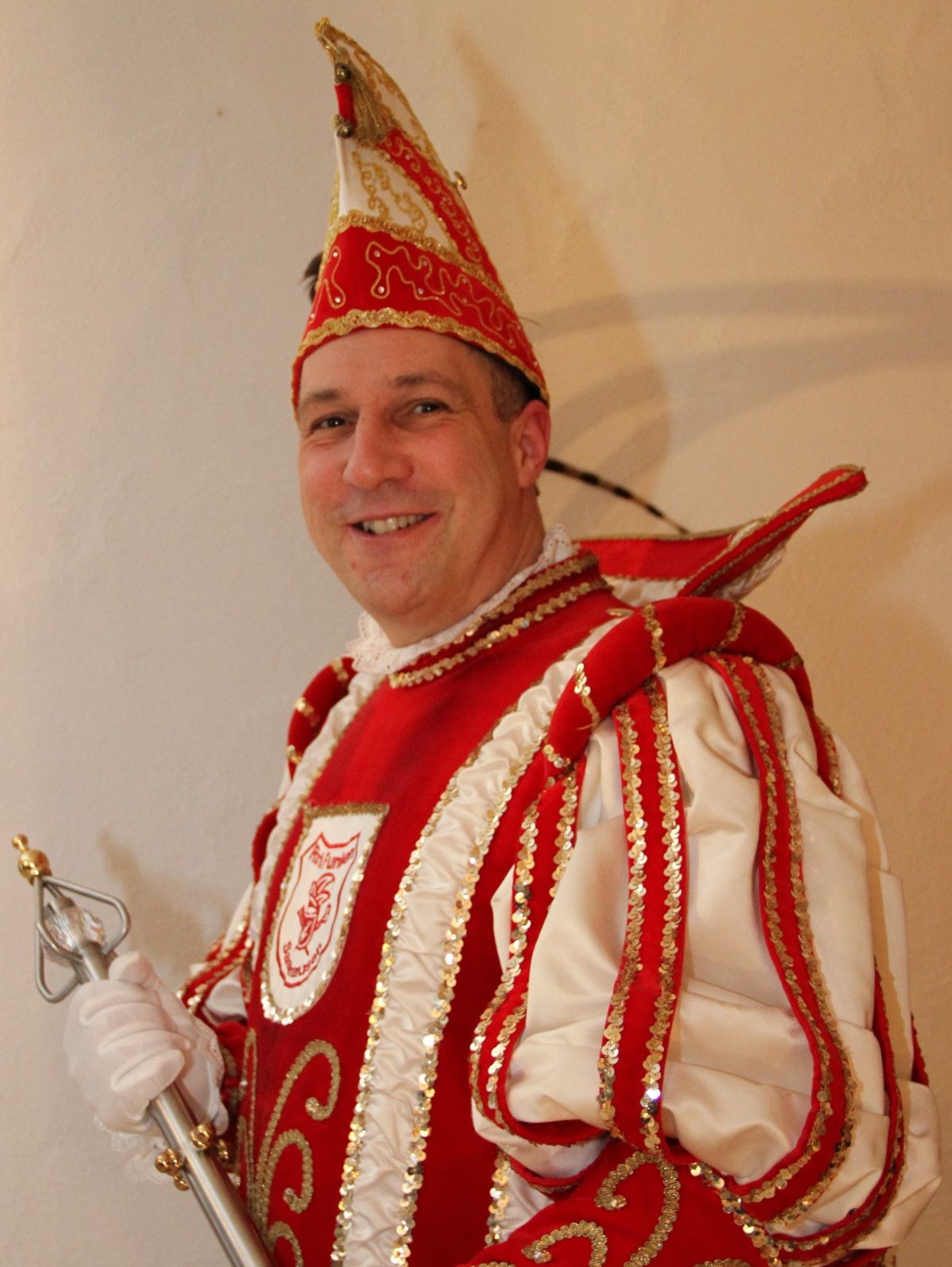 Prinz Thorsten I. Hyss, ehemals Schützenkönig, jetzt Karnevalsprinz. von privat