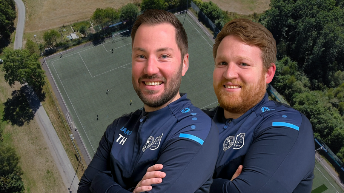 Timo Halbe und Robert Theile sind ab Sommer die neuen Trainer der SG Hützemert/Schreibershof. von privat