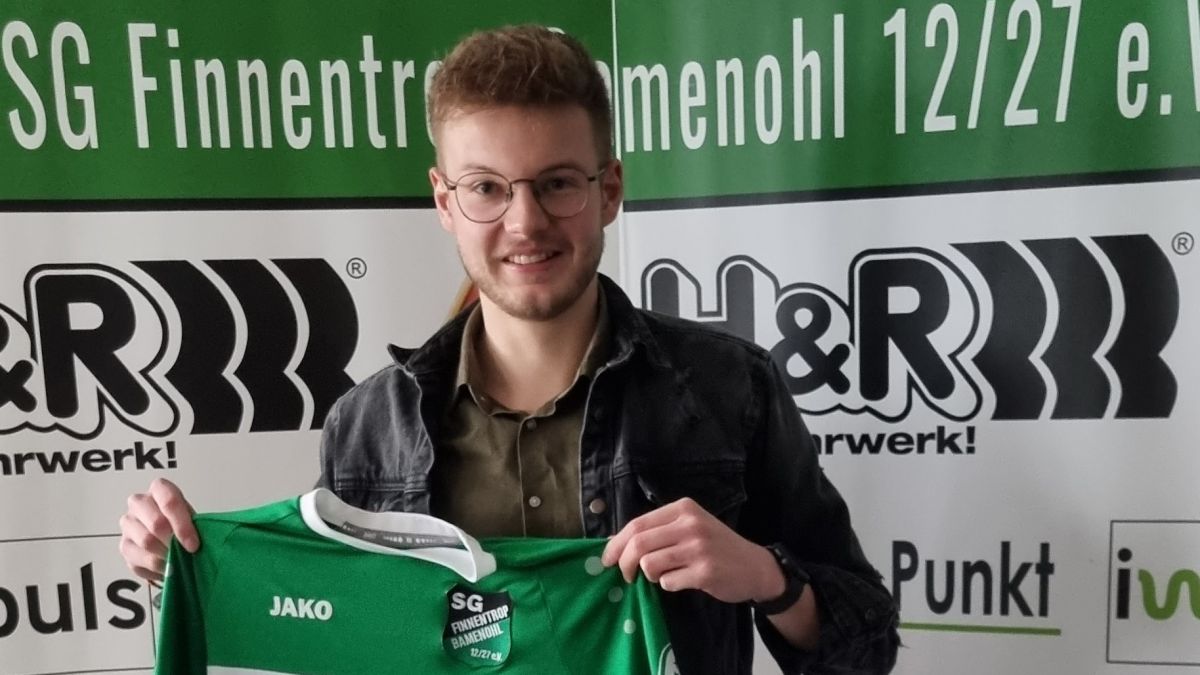 Lukas Dettmer verstärkt ab dem Sommer die SG Finnentrop/Bamenohl. von privat