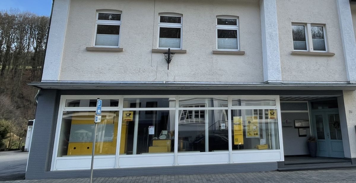 Am Standort der bisherigen Interimsfiliale in Kirchhundem wird im April die neue Postfiliale eröffnet. von privat
