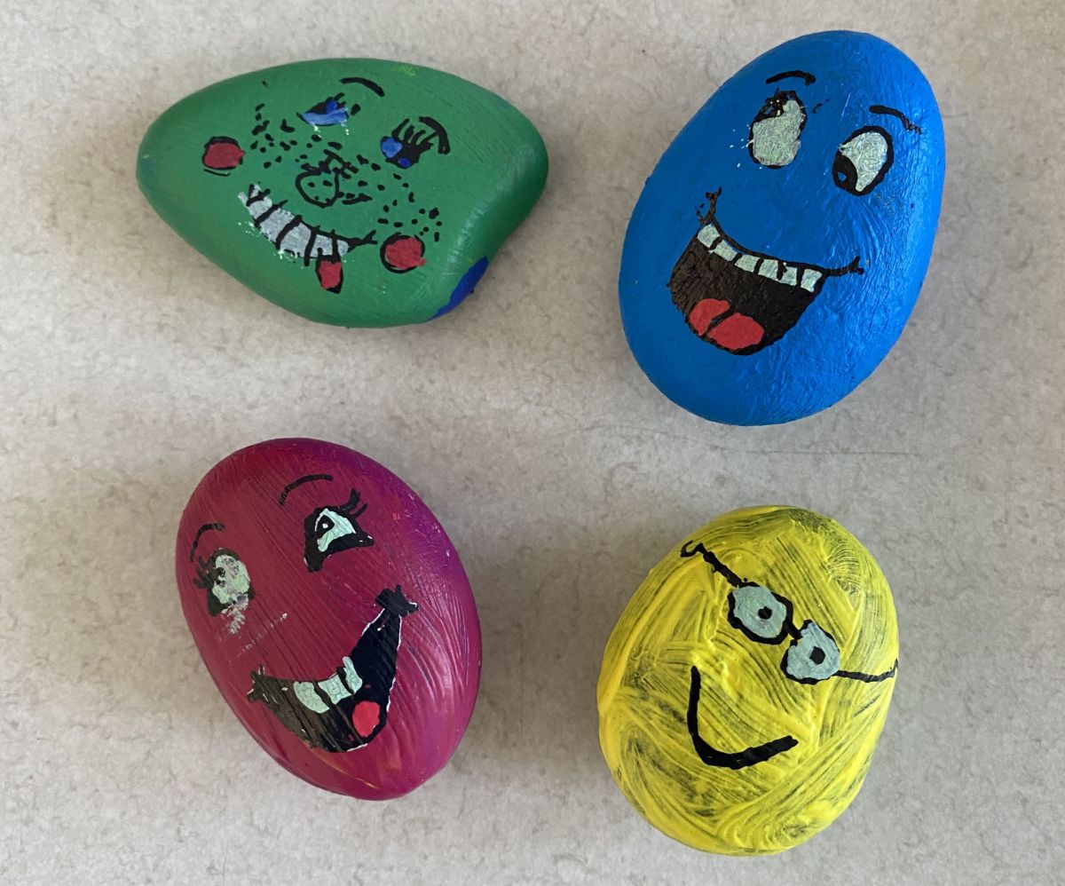 Schüler der Sonnenschule erforschten das Glück. von privat