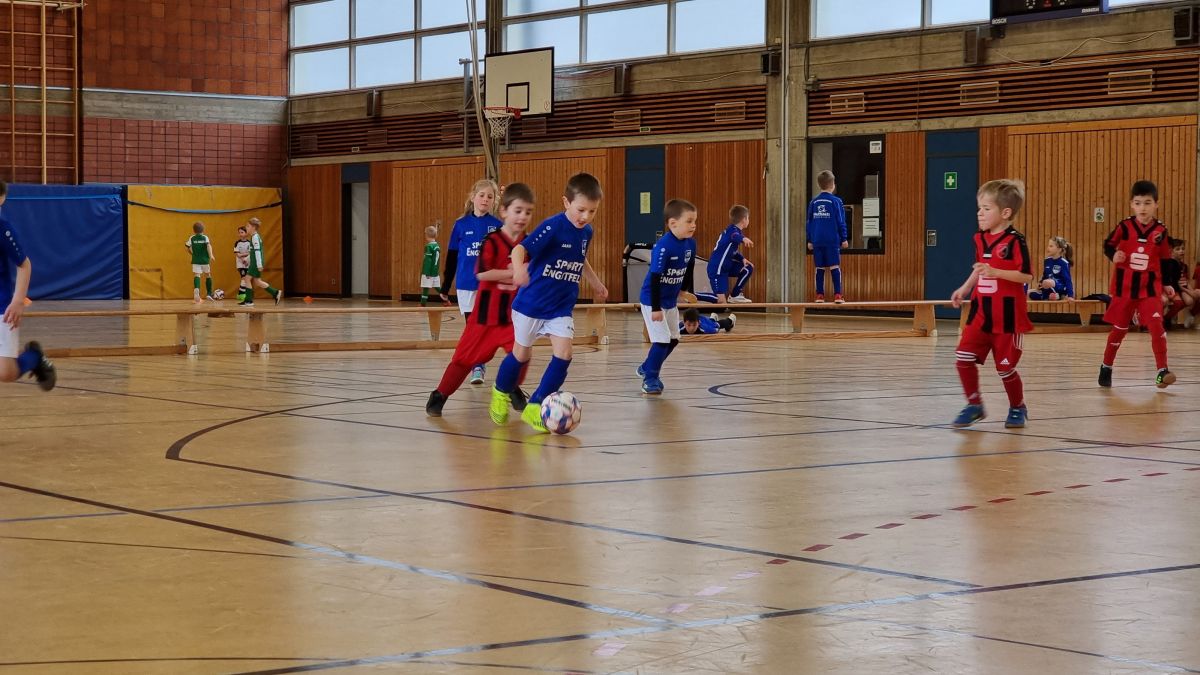 Der Kreishallenspieltreff der G-Junioren. von privat