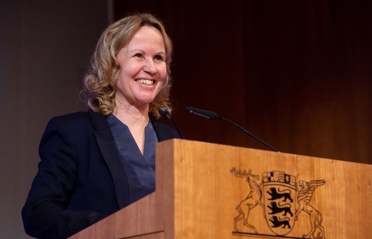 Ministerin Steffi Lemke betonte die Bedeutung umfassender Verbraucherbildung für die moderne Gesellschaft. von privat