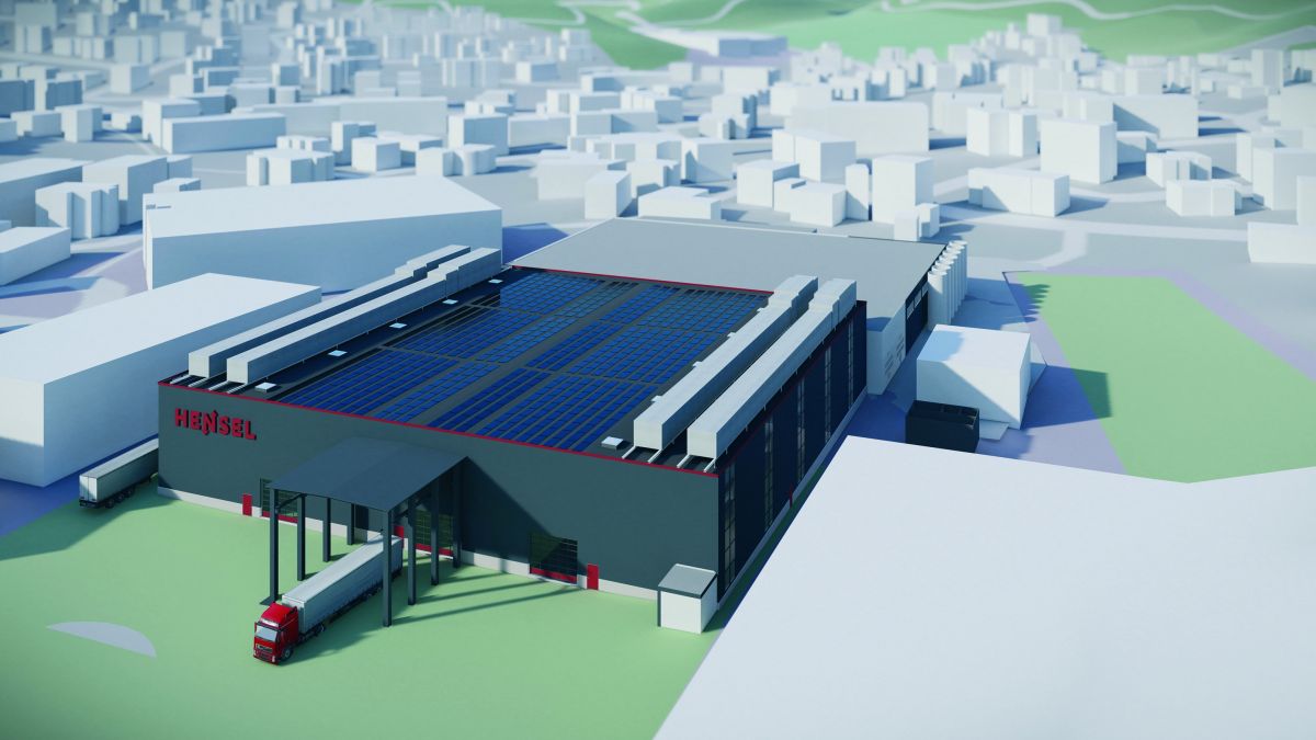 Am Standort Würdinghausen verdoppelt Hesel aus Altenhundem seine Fertigungskapazitäten auf 8.000 Quadratmeter. von Andreas Eickelmann Architekturbüro GmbH