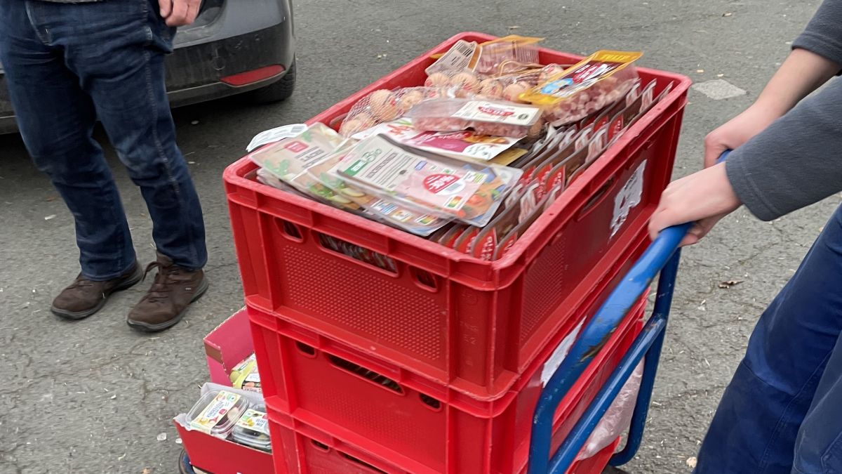 Der Warenkorb freut sich immer über Sachspenden. von Tine Schmidt