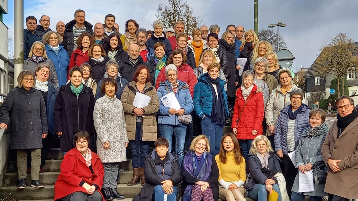 Chorissimo freut sich auf das Abschlusskonzert. von privat