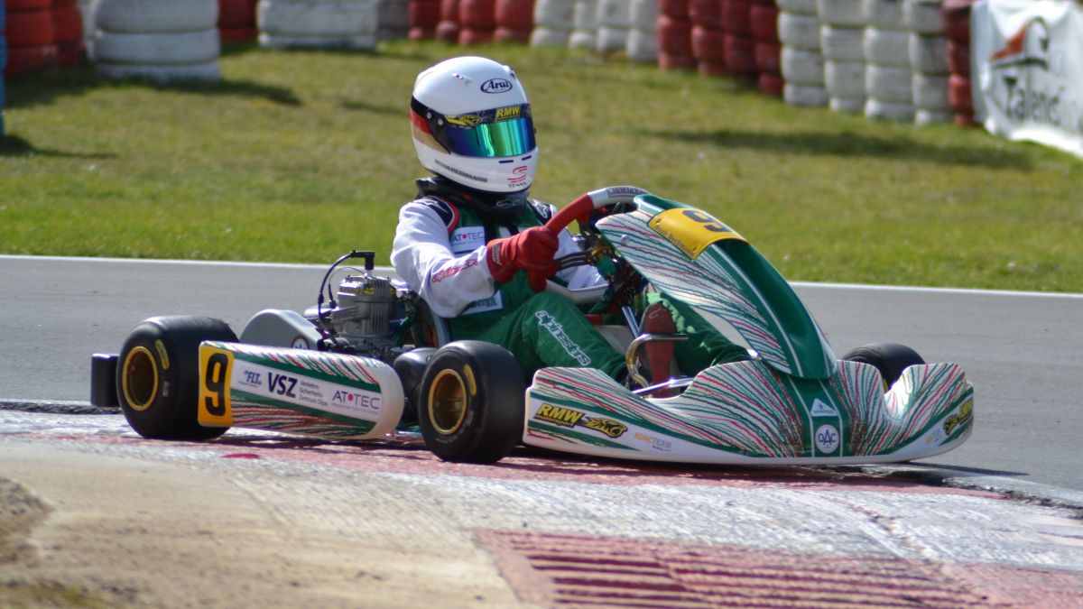 Noah Beckmann holte sich den zweiten Platz beim Frühlingscup in Kerpen. von privat