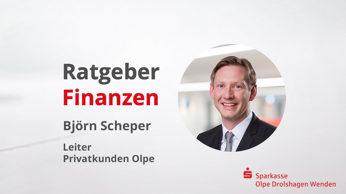 Björn Scheper, Leiter Privatkunden Olpe. von Sparkasse