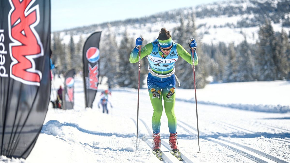 Benjamin Selter auf der Skipiste in Lillehammer. von privat