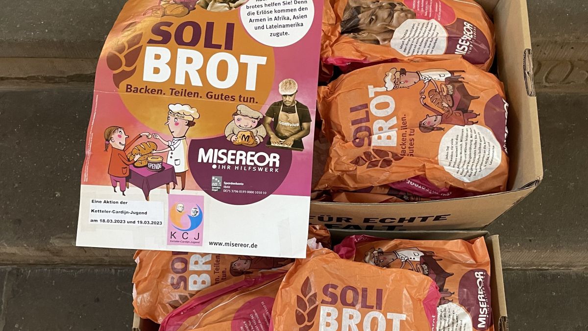 Die Aktion Solibrot fand erfolgreich in Kirchhundem statt. von privat